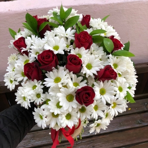  Manavgat Çiçekçiler - Krizantemler ve 11 Gül