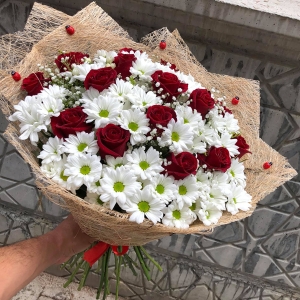 Manavgat Çiçek - 15 Gül Papatya